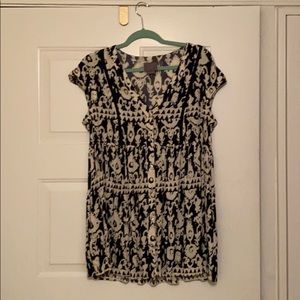Anthropologie Tops - Anthropologie Vanessa Virginia Print Tunic Anthropologie Tops - Anthropologie Vanessa Virginia Print Tunic